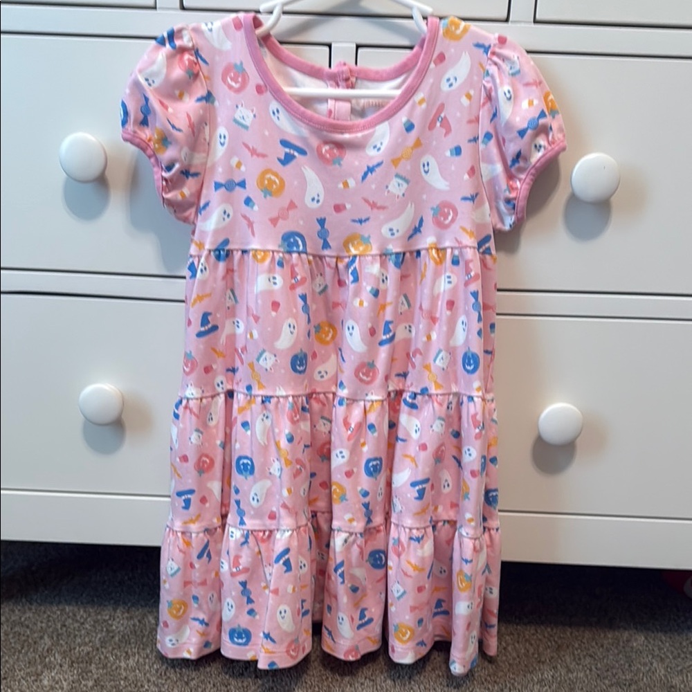 James & Lottie Halloween Tier Dress